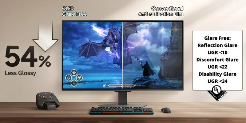 240Hz performance and 0.03ms response time