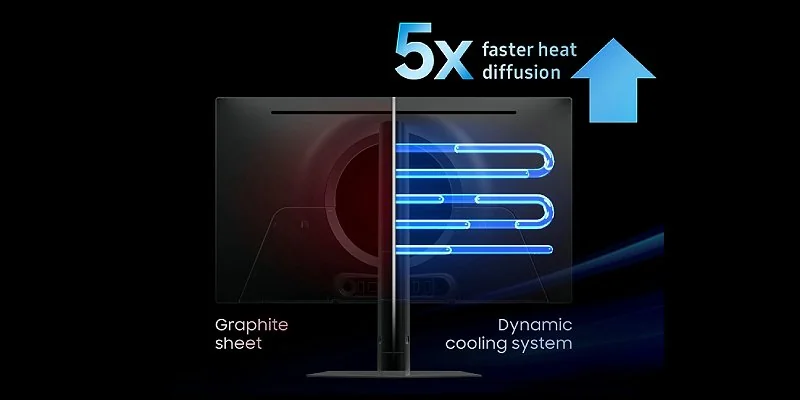 מערכת קירור דינמית של Odyssey G8