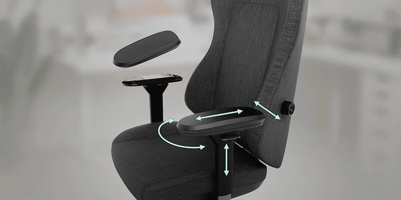 Полный вид кресла Noblechairs AURA TX