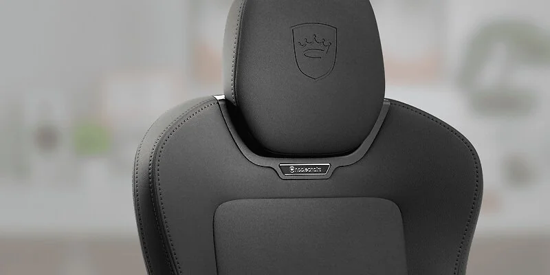 Breathable AtmoShell hybrid leather upholstery