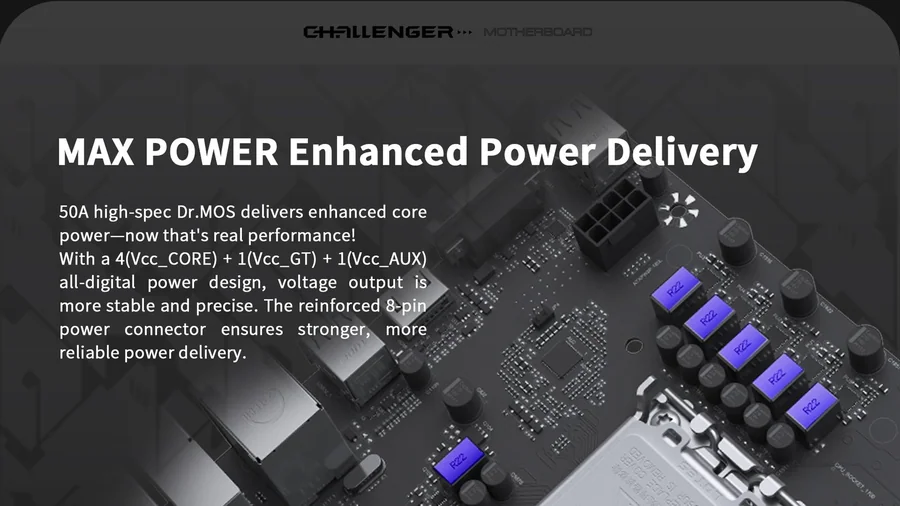 Motherboard MAXSUN Challenger B760M-F WiFi
