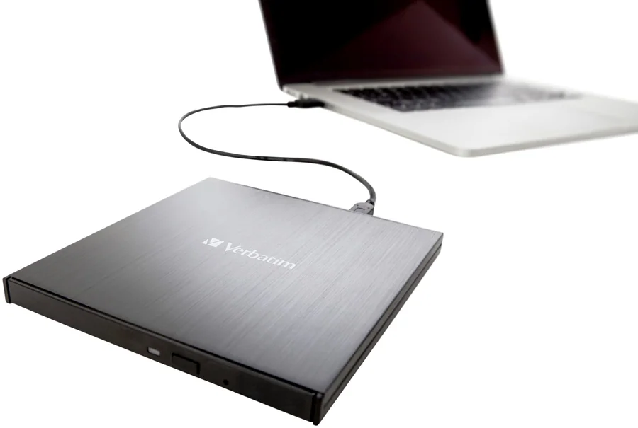 Внешний привод Verbatim External Slimline CD/DVD Writer USB-C
