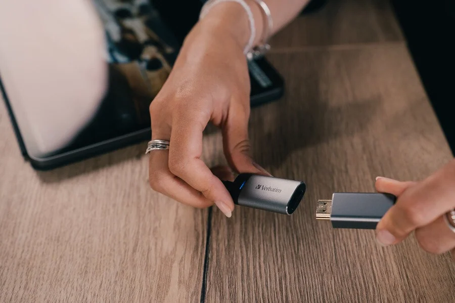 מתאם USB-C למסך Verbatim USB-C to HDMI 4K Adapter