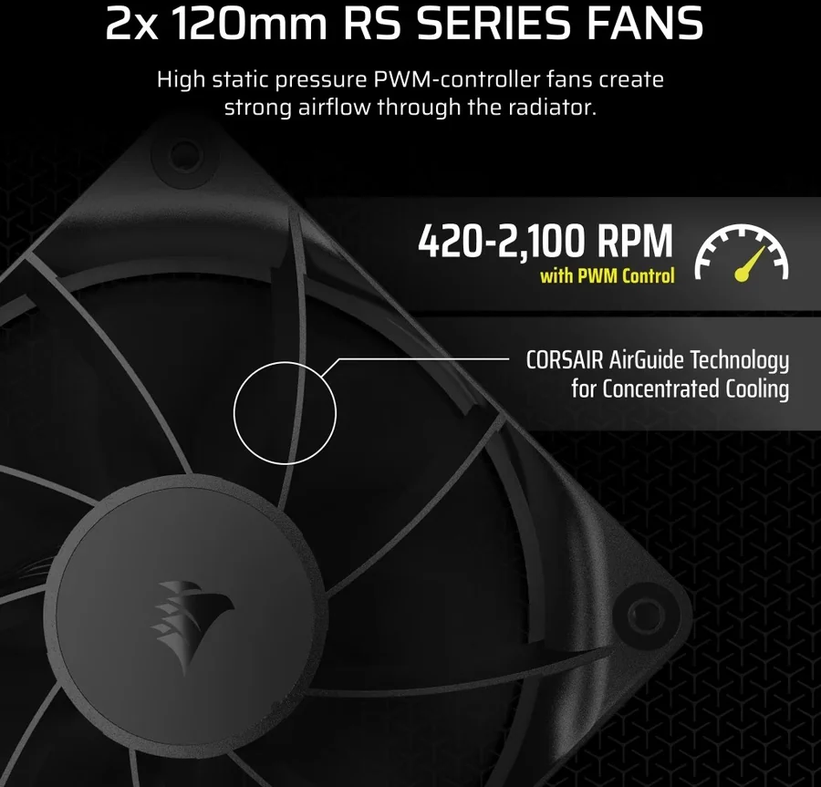 קירור נוזלי Corsair NAUTILUS 240 RS 240mm
