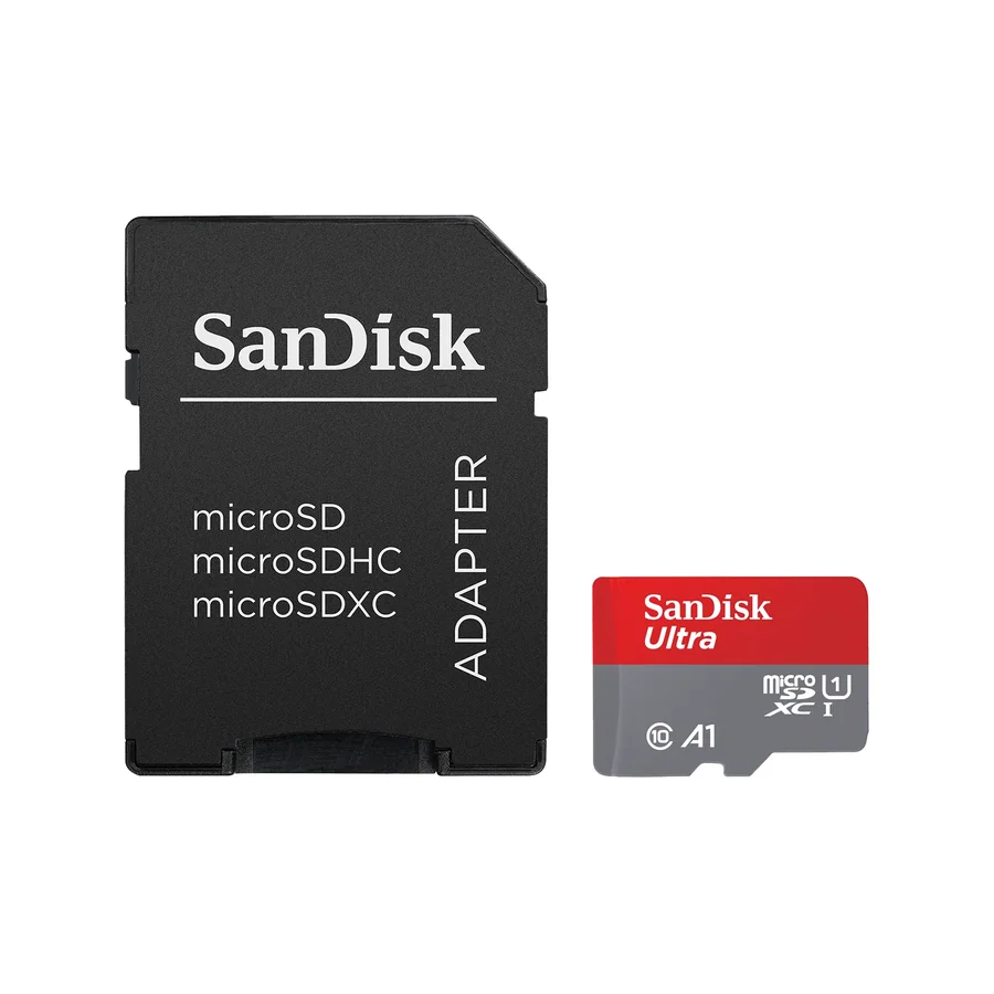 SanDisk Ultra microSDXC 512GB UHS-I A1 Memory Card with SD adapter (SDSQUAC-512G-GN6MA)
