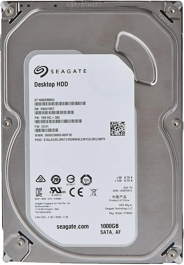 דיסק קשיח פנימי Seagate ST1000DM003
