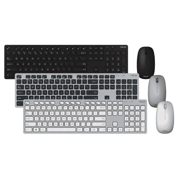Asus W5000 Wireless Keyboard and Mouse чёрный