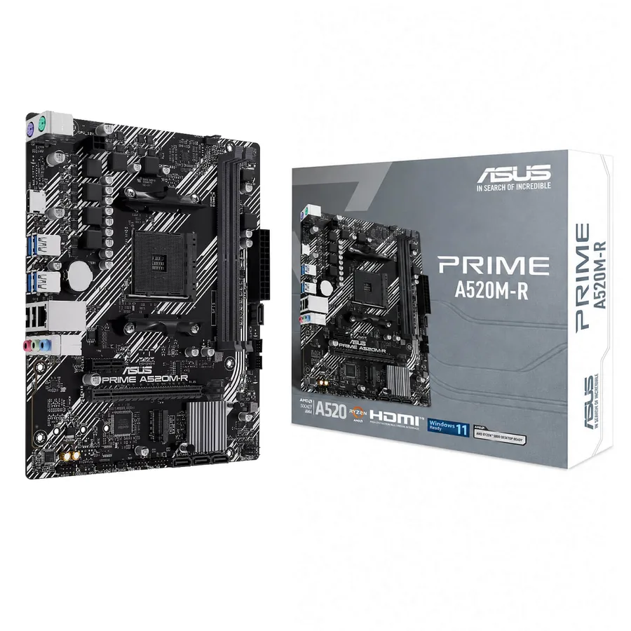 Asus Prime A520M-R AM4 DDR4