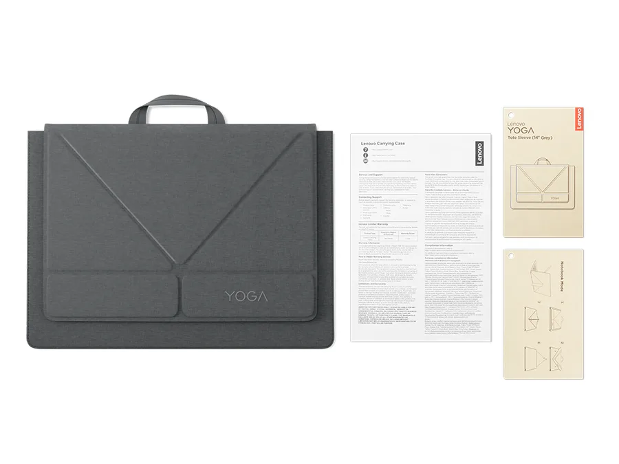 Lenovo Yoga Tote Sleeve 14 אפור