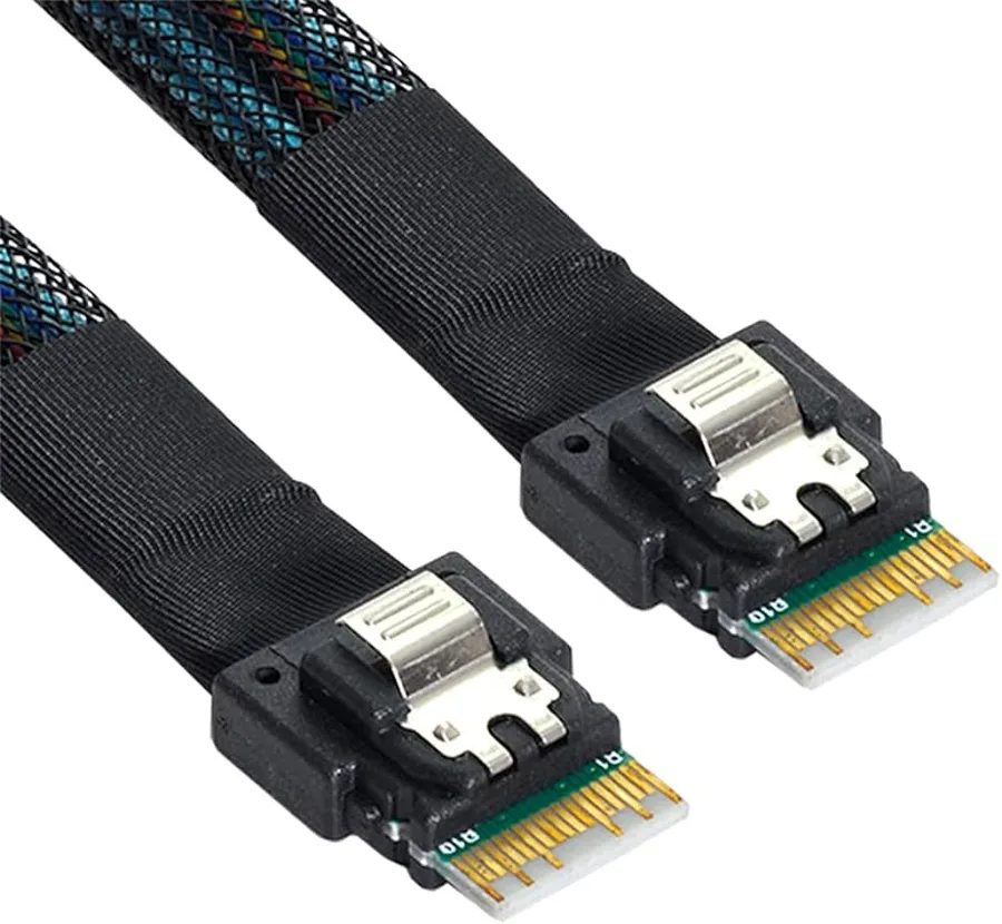 SlimSAS SFF-8654 i4 to SFF-8654 i4