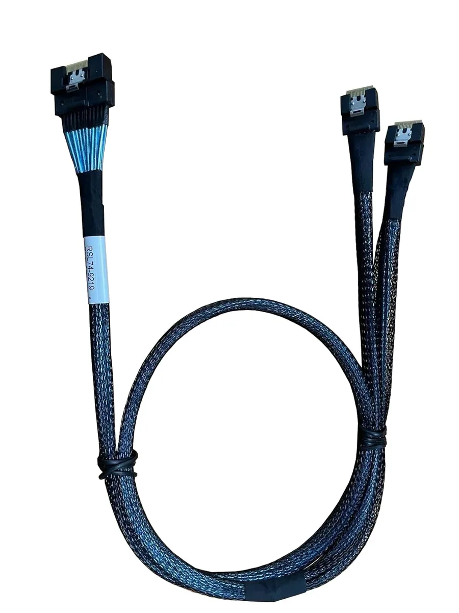 Amphenol Amphenol SlimSAS SFF-8654 x8 to 2x SFF-8654 x4