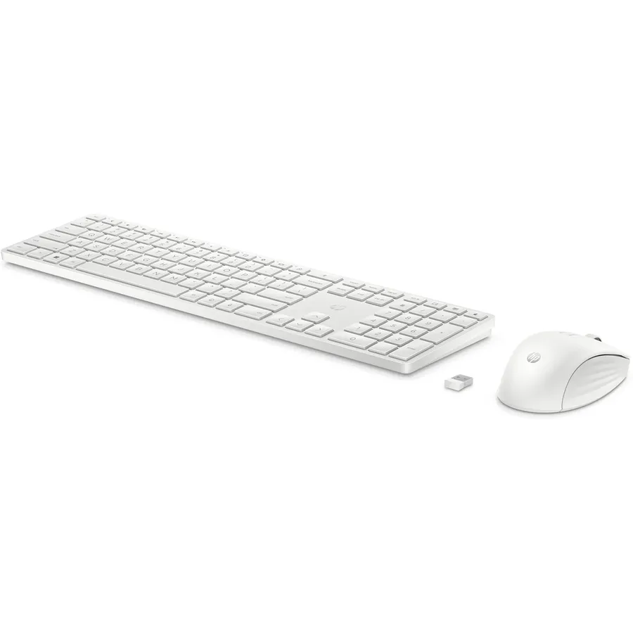 HP 655 Wireless Keyboard & Mouse Combo HE לבן