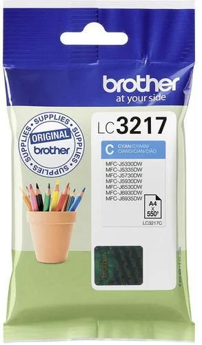 Brother LC-3217C J5330 ציאן