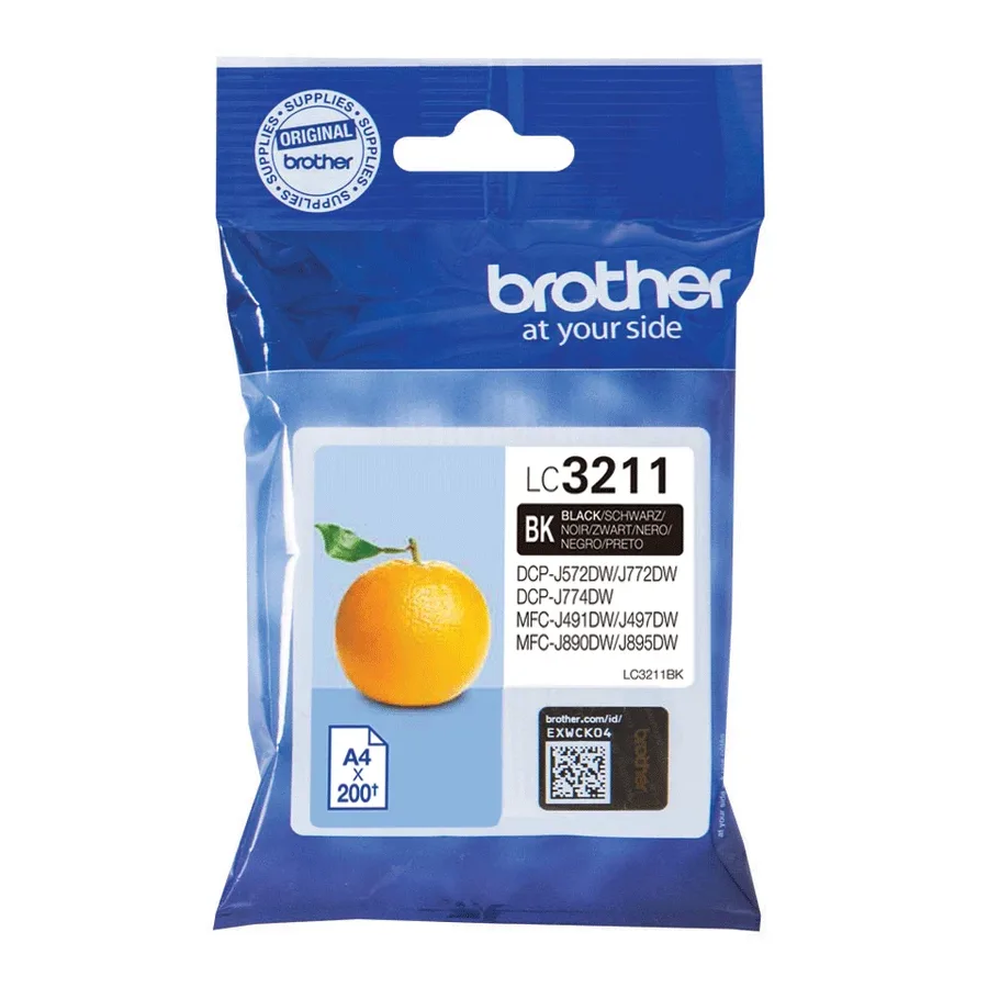 Brother LC-3211BK J5720 שחור