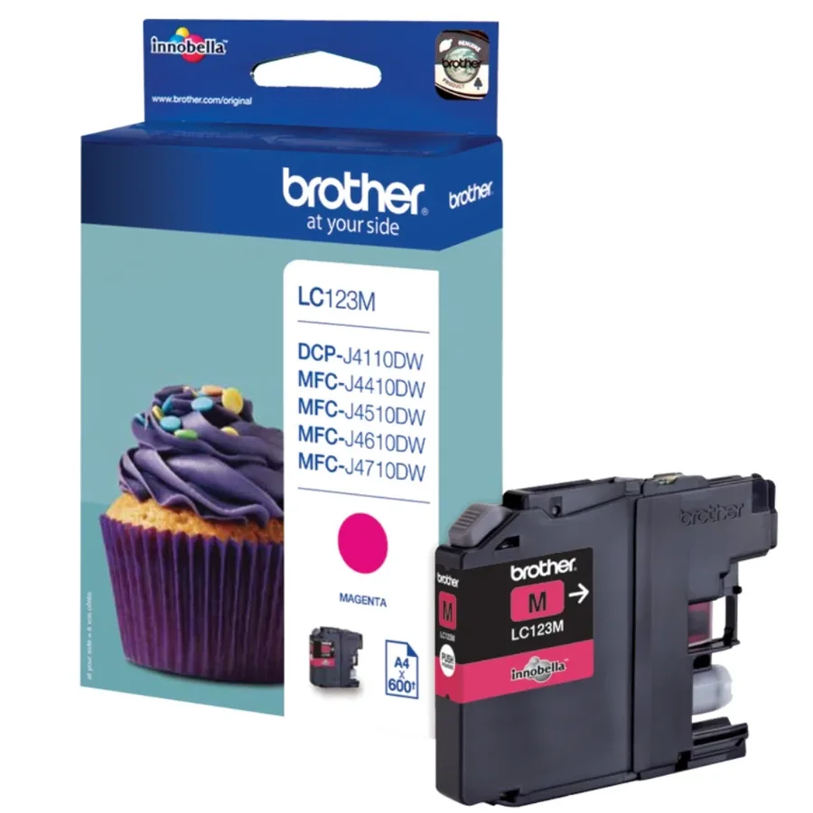 Brother LC-123M MFC-J4410 מגנטה