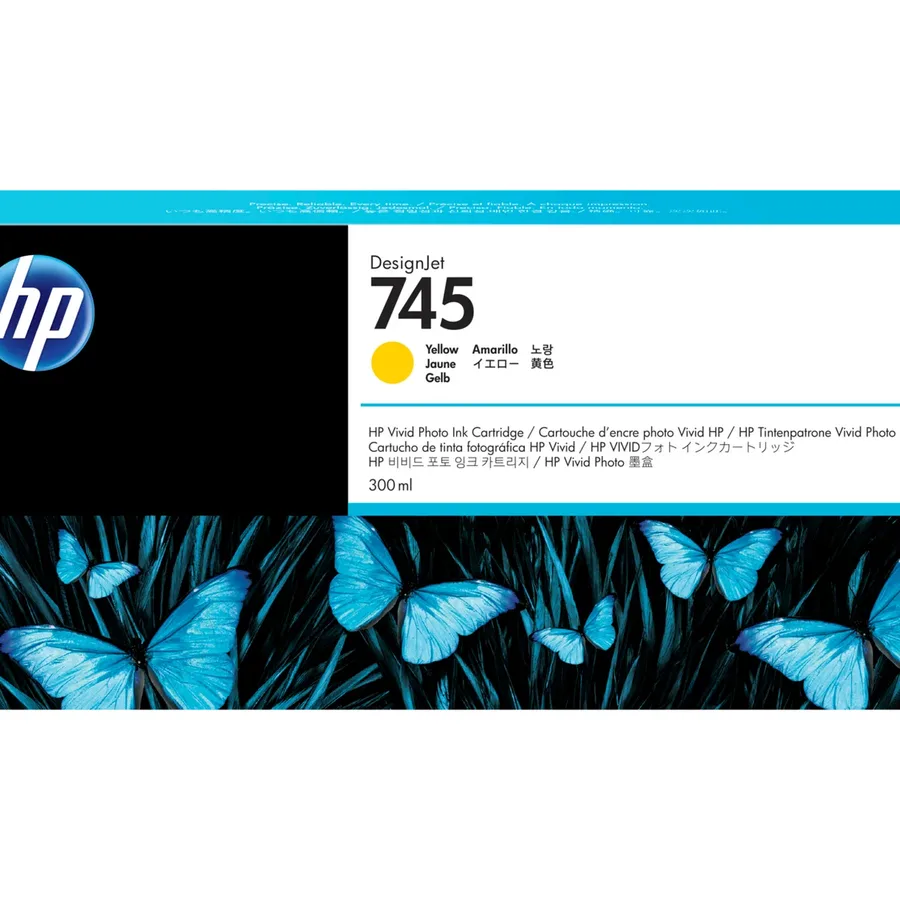 HP 745 Z2600 300ml צהוב