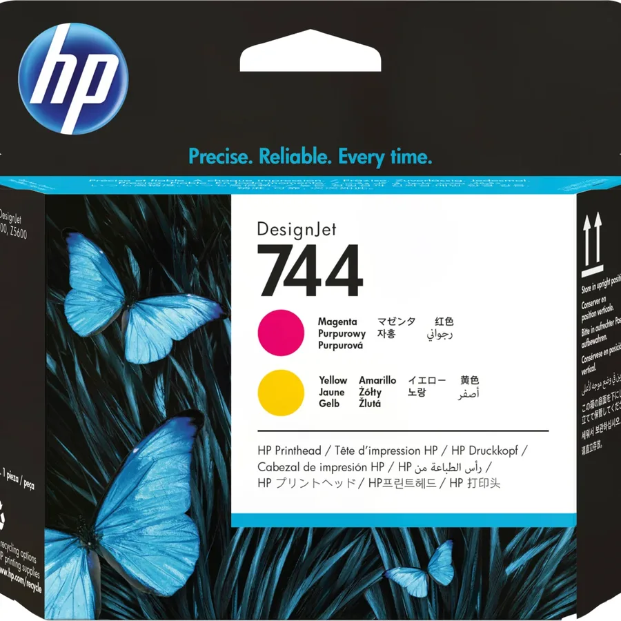 HP 744 yellow