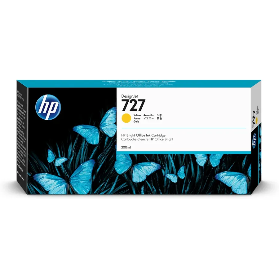 HP 727 XL T-1500 צהוב