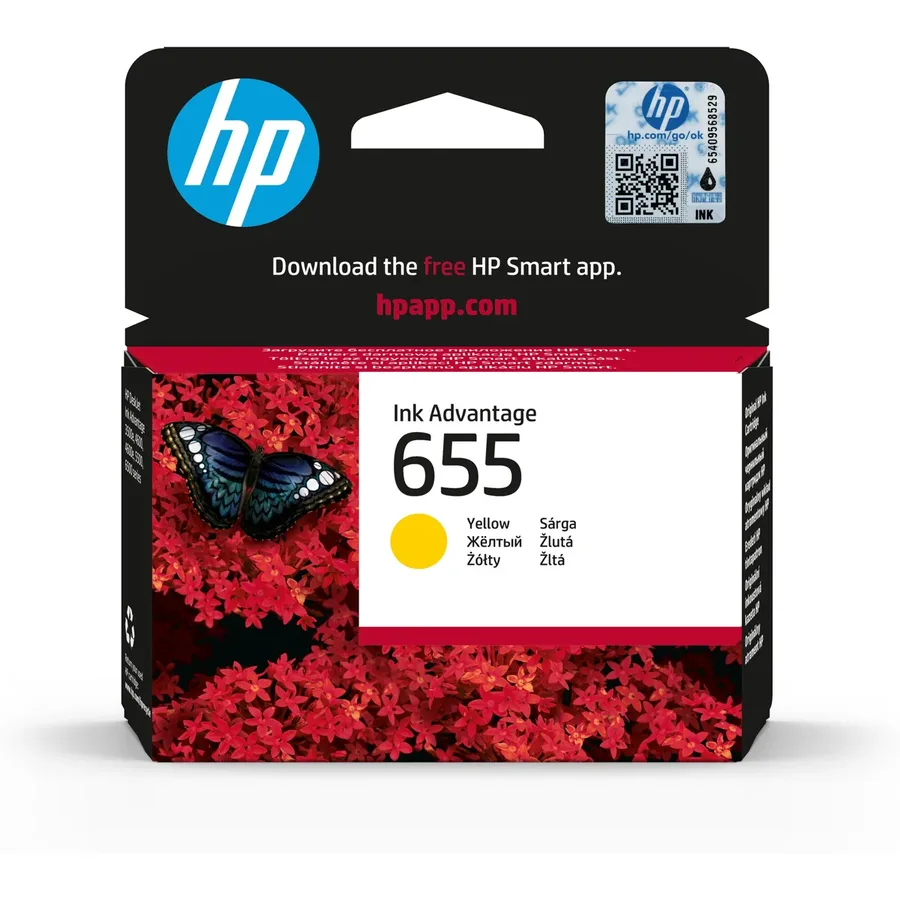 HP 655 4615/4625 צהוב