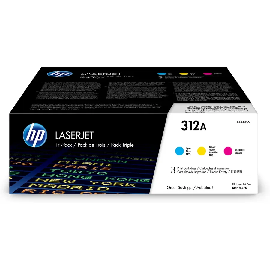 HP 312A CF381-3 Toner Pack
