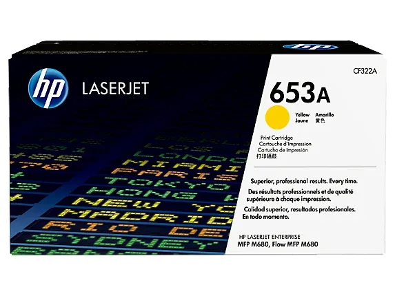 HP M680 yellow