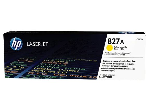 HP 827A M880 צהוב