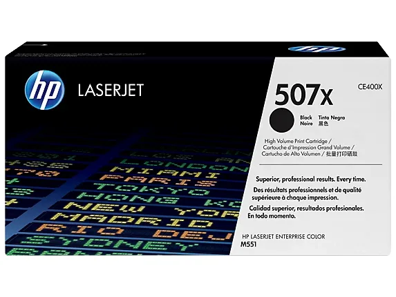 HP 507X CLJ M551 שחור