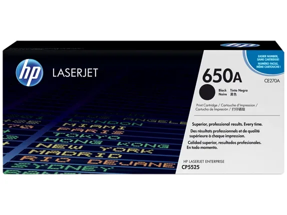 HP 650A CP5525/M750 black