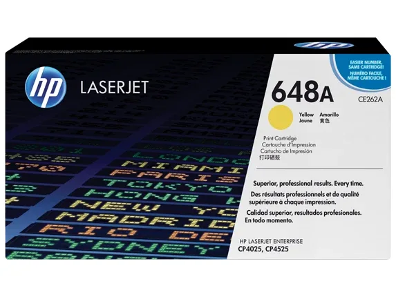 HP 648A CP4525 желтый