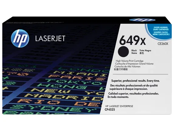HP 649X CP4525 שחור