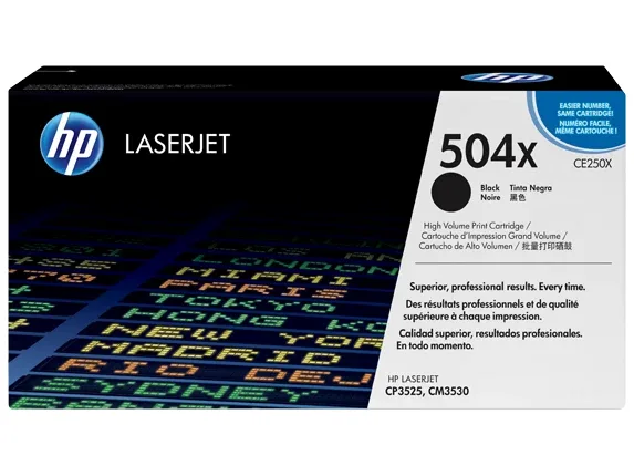 HP 504X CP3530 10K black