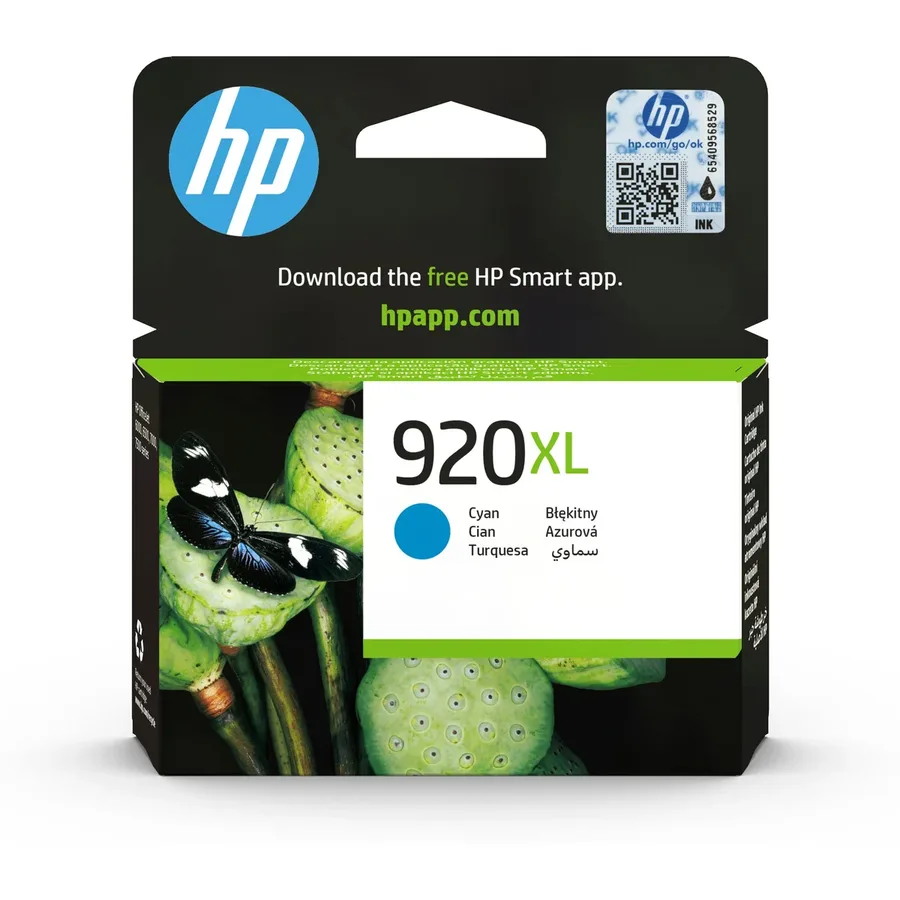 HP 920XL J6500 ציאן