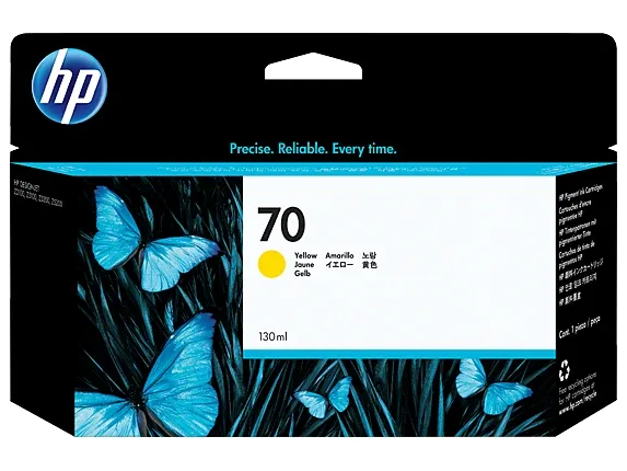 HP 70 Z2100 yellow