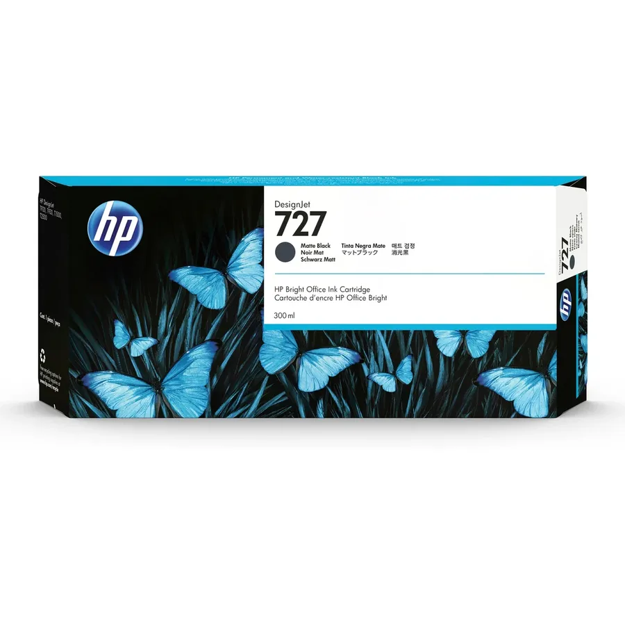 HP 727XL T1500 black Matte