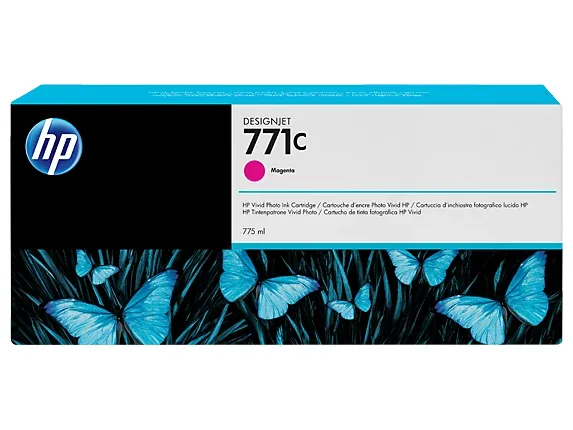 HP 771C Z6200 775ml מגנטה