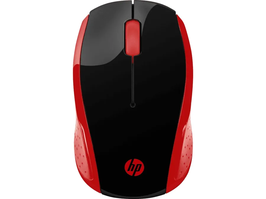 HP 200 Wireless Mouse красный