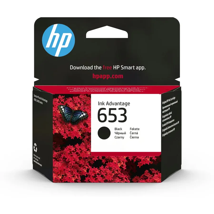 HP 653 6475 black