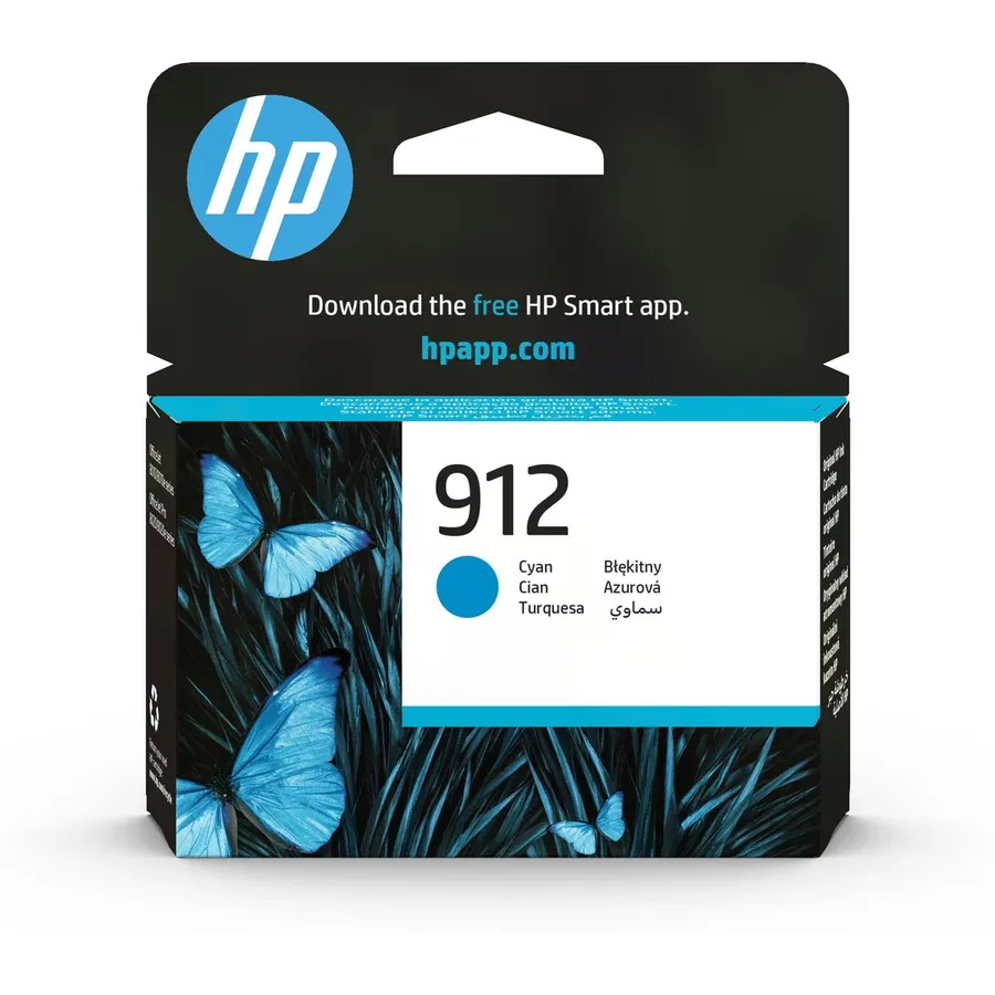 HP 912 OJ Pro 8023 ציאן