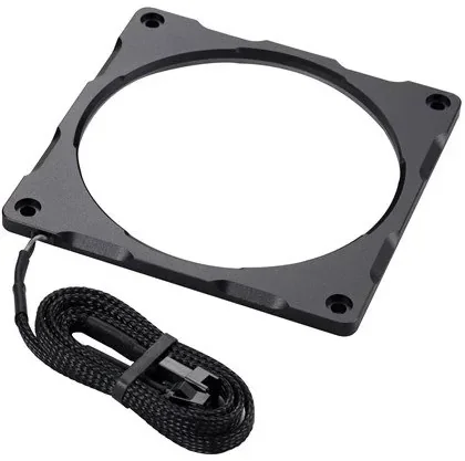 מסגרת תאורה למאוורר Phanteks Halos Lux 120mm RGB Aluminum Frame שחור