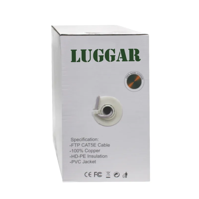 Luggar CAT5e Solid FTP Bare Copper Cable