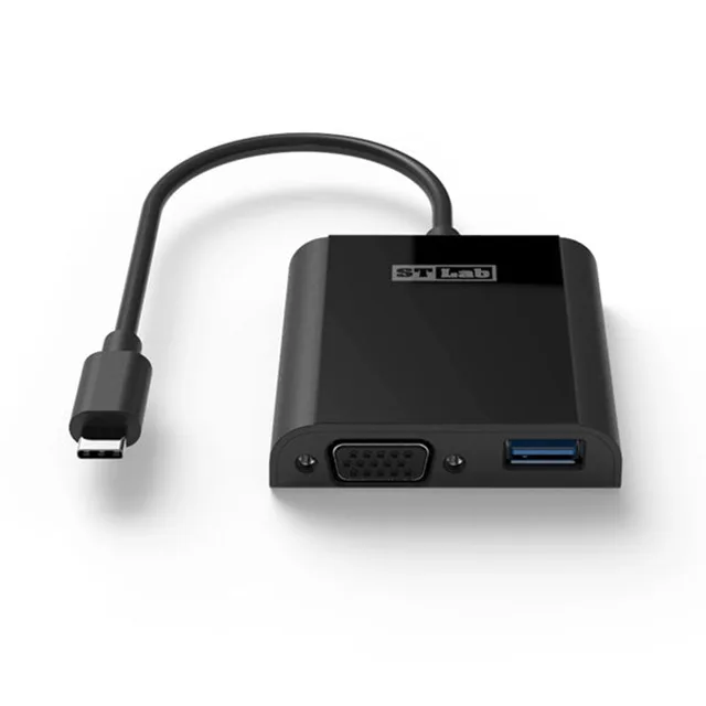St-Lab USB-C to VGA Adapter with PD