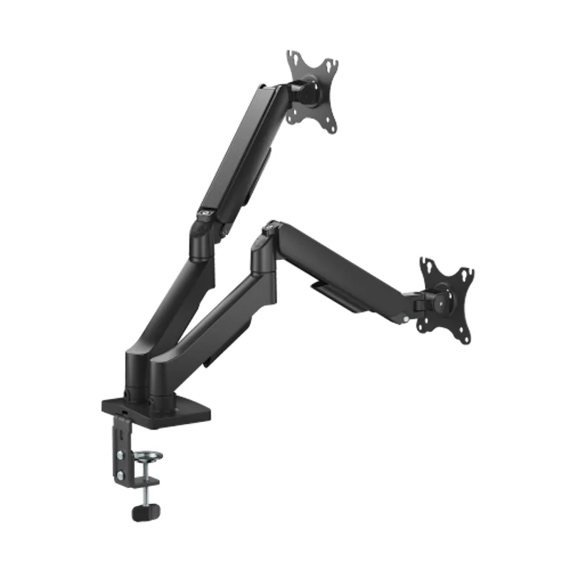Gold Touch Gas Spring Dual Monitor Arm