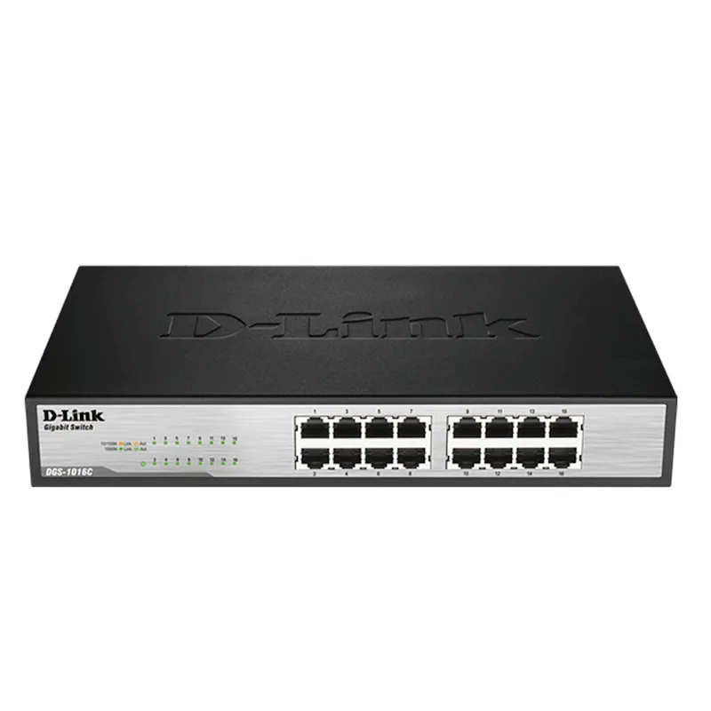D-Link DGS-1016C 16-Port Gigabit Unmanaged Switch