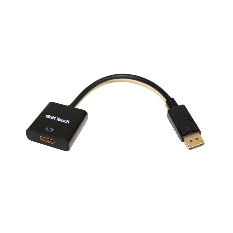 Gold Touch Passive DP to HDMI Adapter