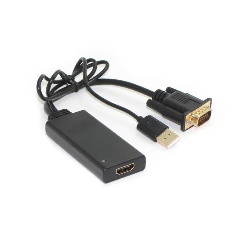 Gold Touch VGA to HDMI Converter