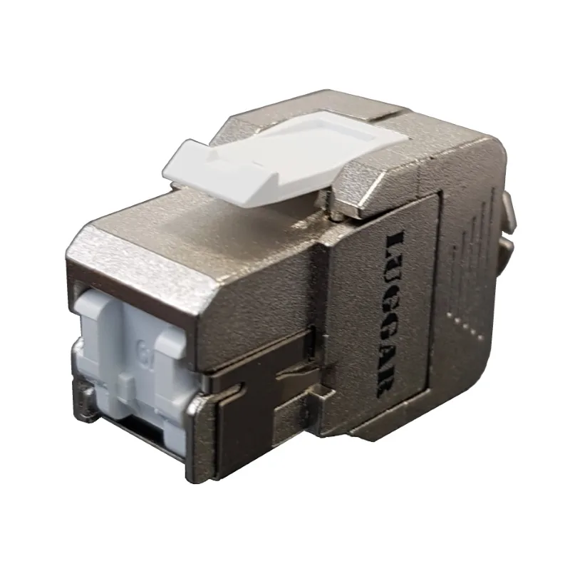 Luggar CAT6A STP Vertical Keystone Jack