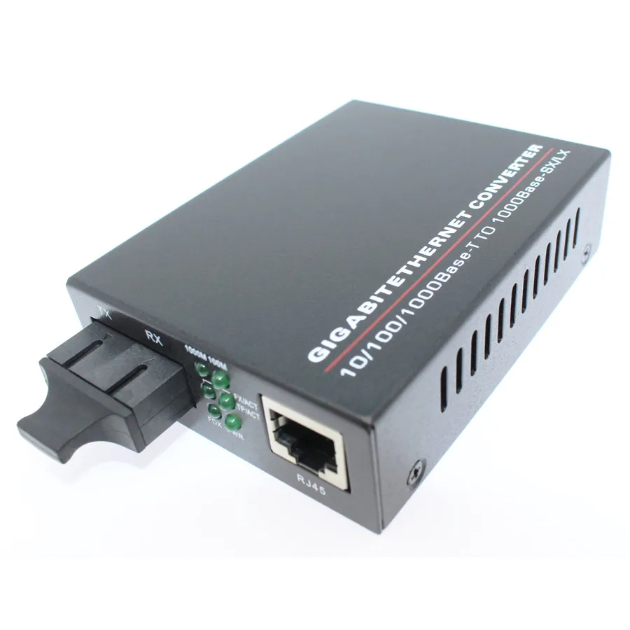 Luggar Duplex Media Converter SC Multimode