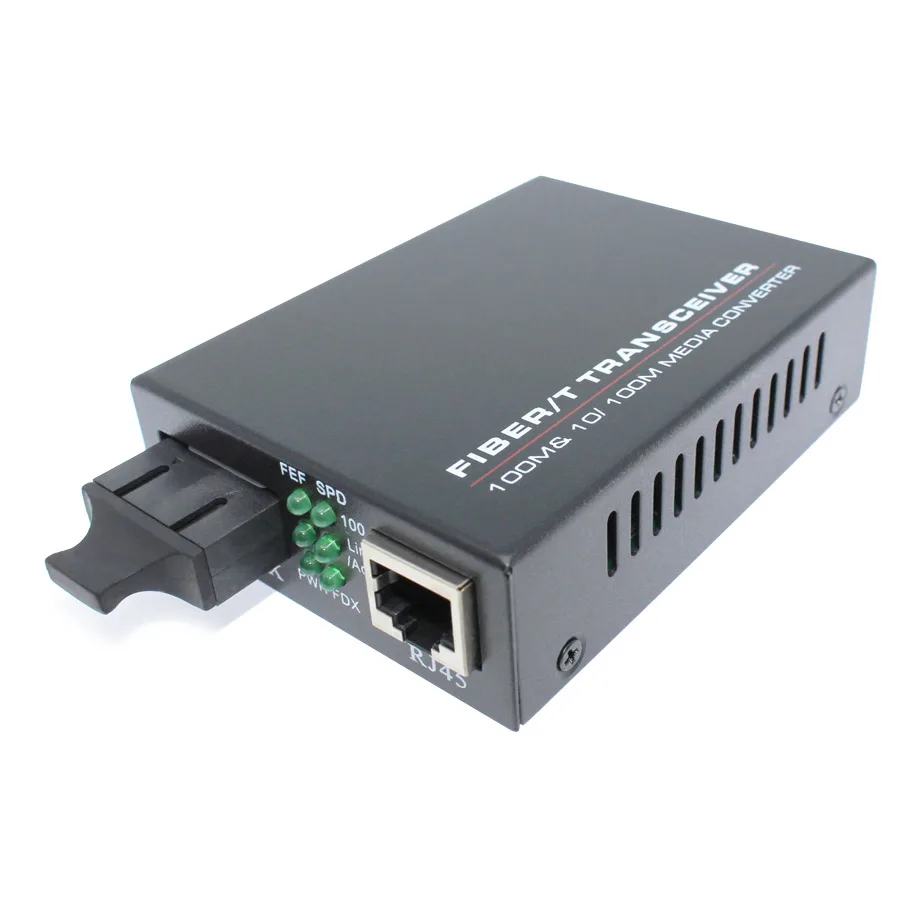 Luggar Duplex Media Converter SC Singlemode