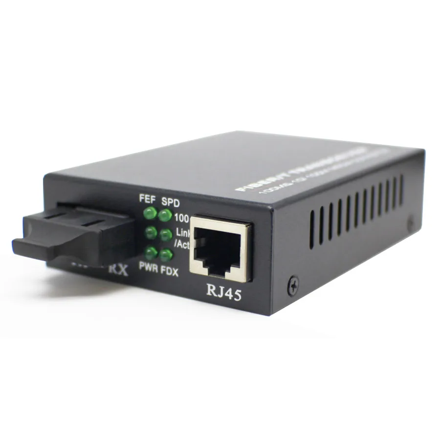 Luggar Duplex Media Converter SC Multimode