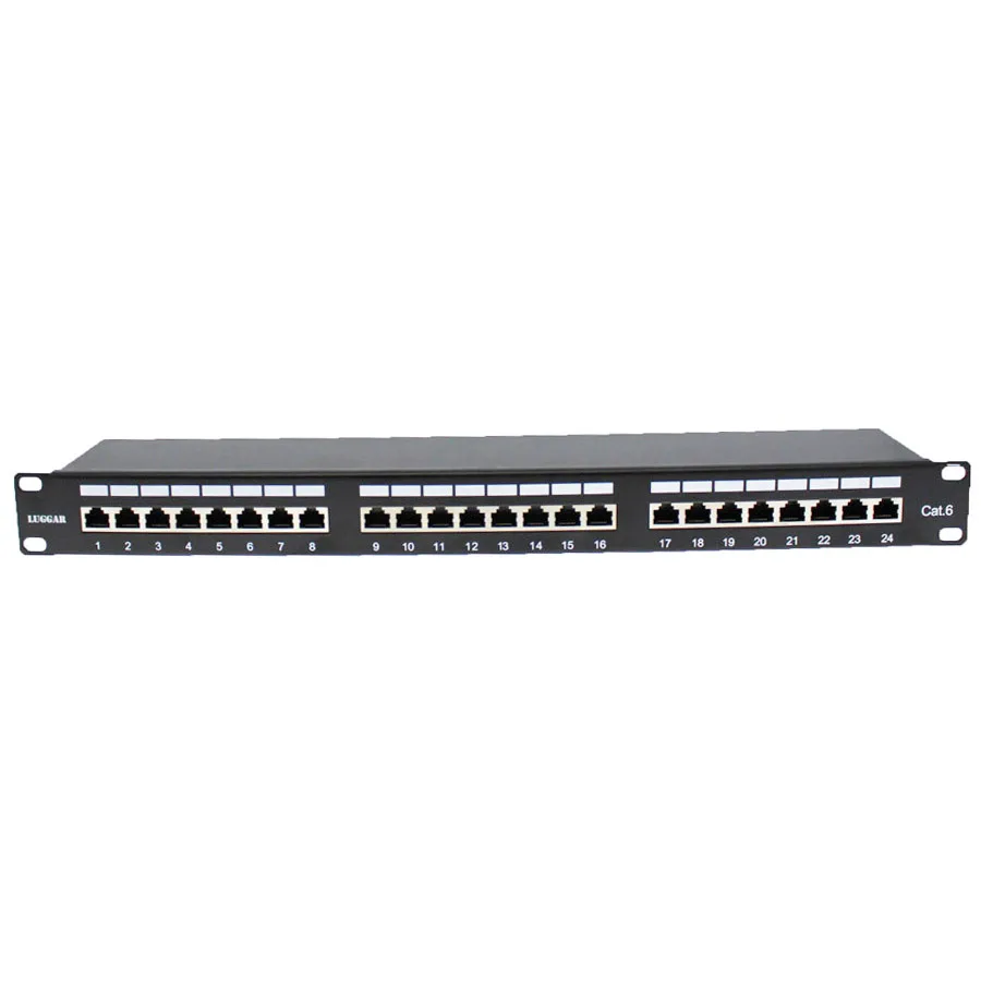 Luggar Patch Panel CAT6 24 Ports STP
